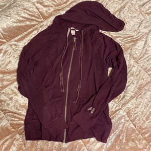Victorias Secret XS purple zip-up jacket - gently used